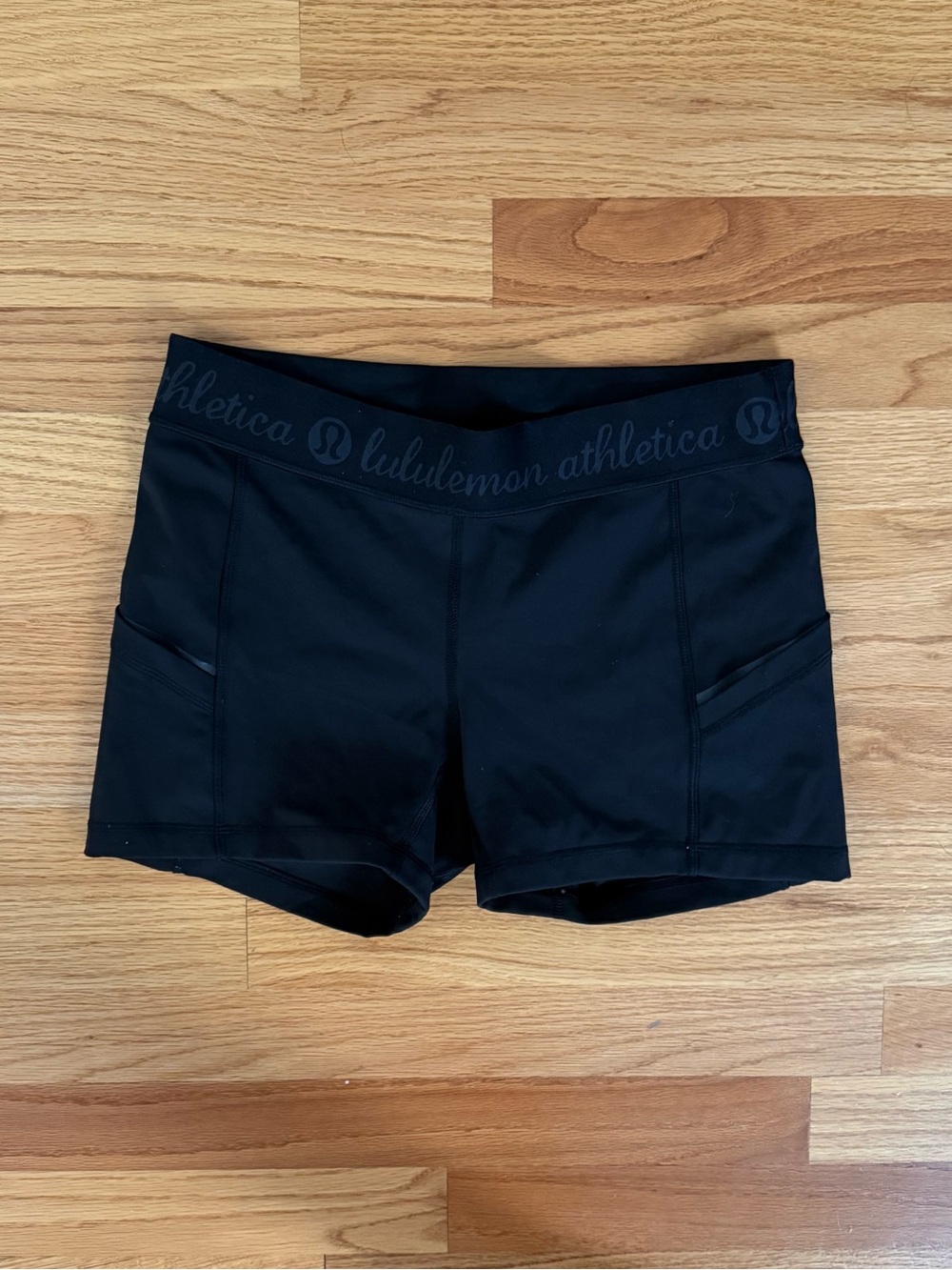 Lululemon Black Biker Shorts